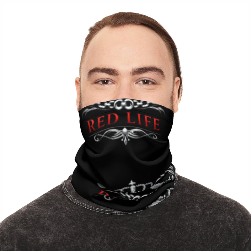 Copy of Red Life RL Crest Neck Gaiter — Lightweight Face Scarf & Headband