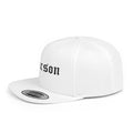 Tucson Snapback Hat – Old English City Logo Flat-Bill Cap 4